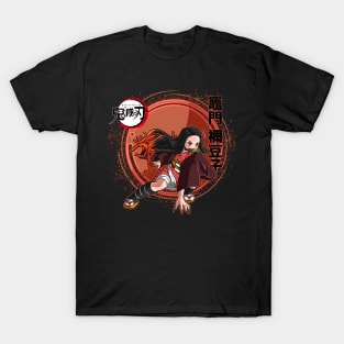 Demon Slayer Kamado Nezuko Action T-Shirt